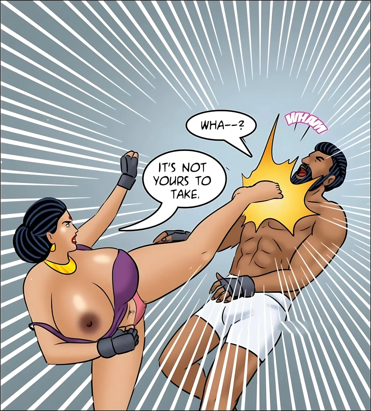 Velamma All Episodes Comics, 125 . Velamma - Episode 125 - A New Technique, page 90 of 142