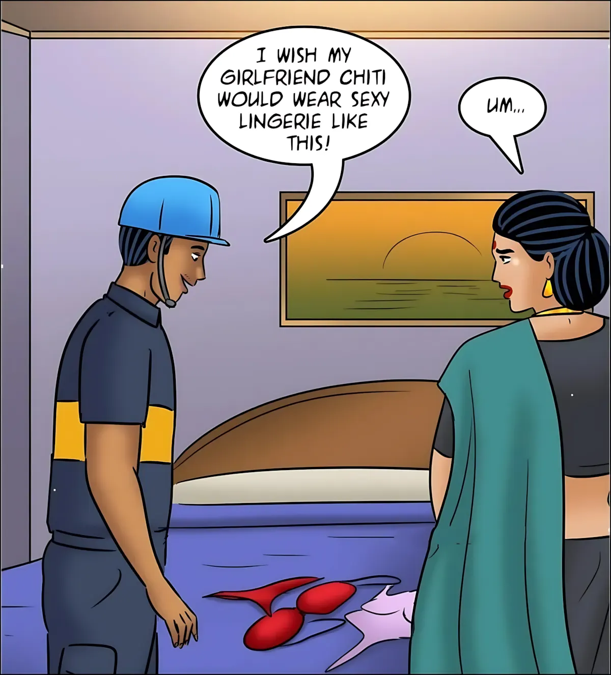 Velamma All Episodes Comics, 124 . Velamma - Episode 124 - Blind Man's Bluff, page 118 of 146