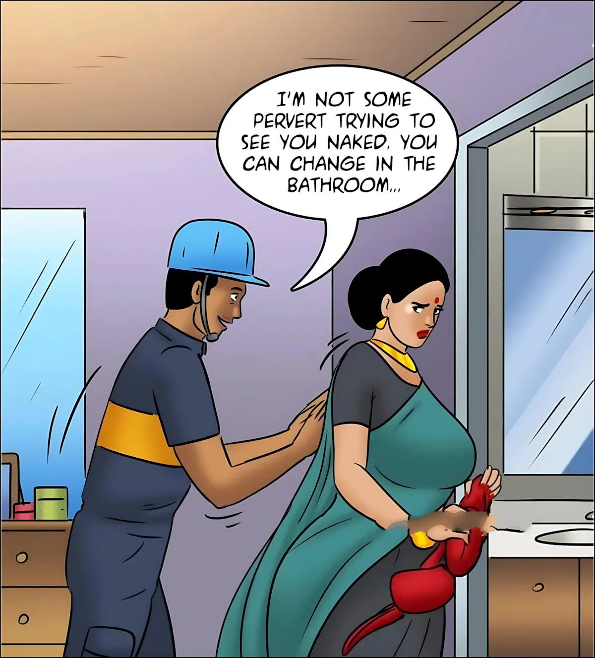 Velamma All Episodes Comics, 124 . Velamma - Episode 124 - Blind Man's Bluff, page 120 of 146