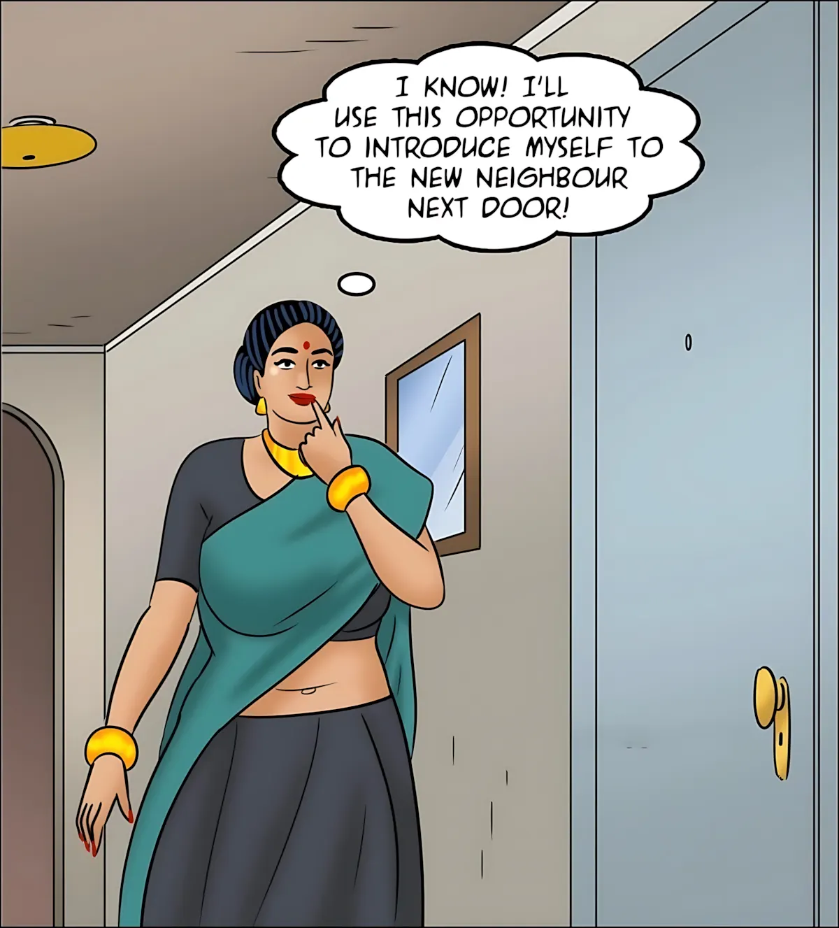 Velamma All Episodes Comics, 124 . Velamma - Episode 124 - Blind Man's Bluff, page 19 of 146