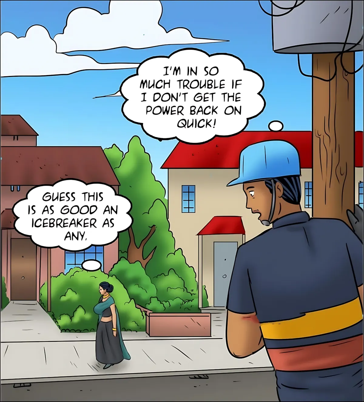 Velamma All Episodes Comics, 124 . Velamma - Episode 124 - Blind Man's Bluff, page 20 of 146