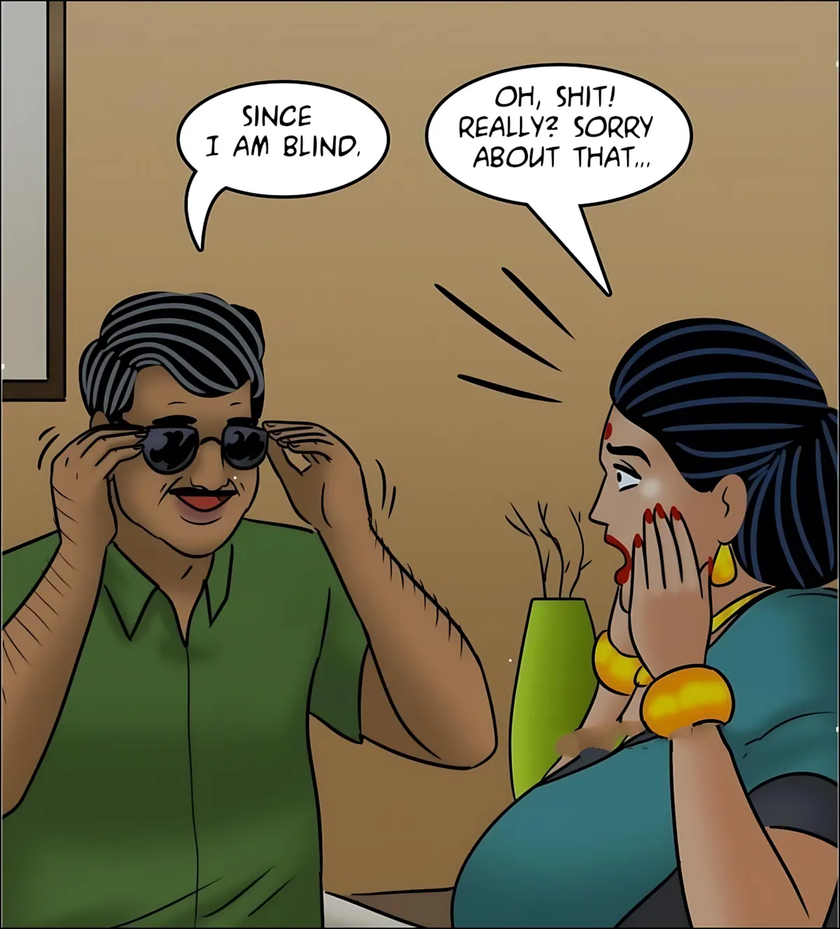 Velamma All Episodes Comics, 124 . Velamma - Episode 124 - Blind Man's Bluff, page 28 of 146