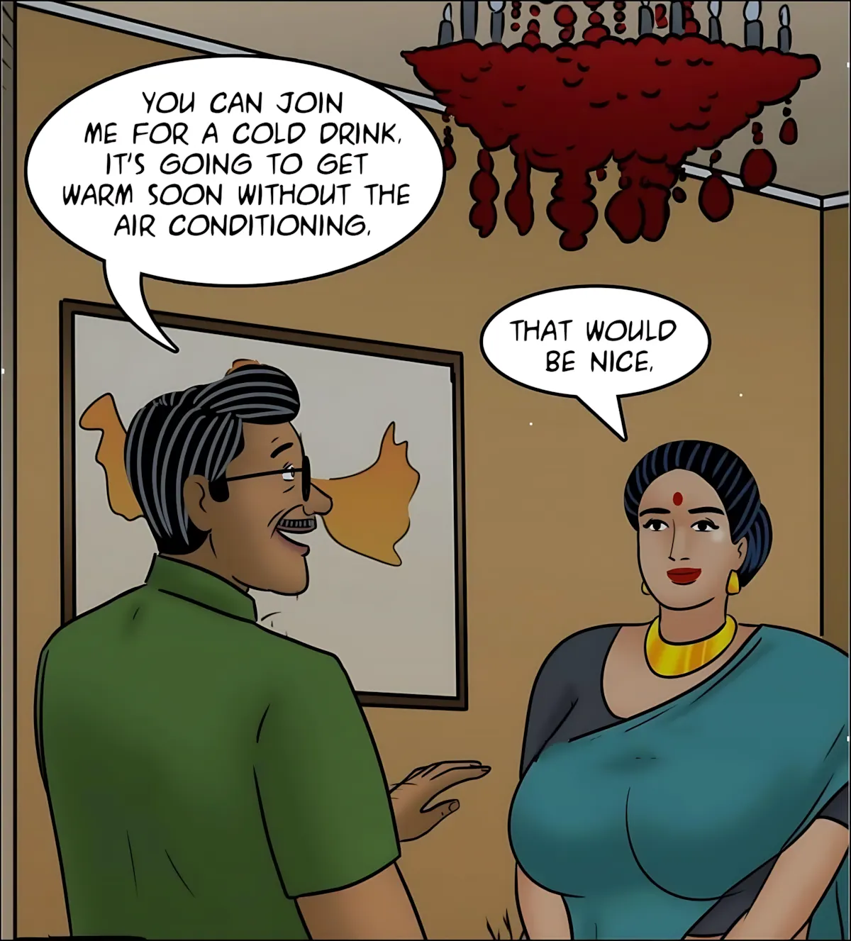 Velamma All Episodes Comics, 124 . Velamma - Episode 124 - Blind Man's Bluff, page 32 of 146