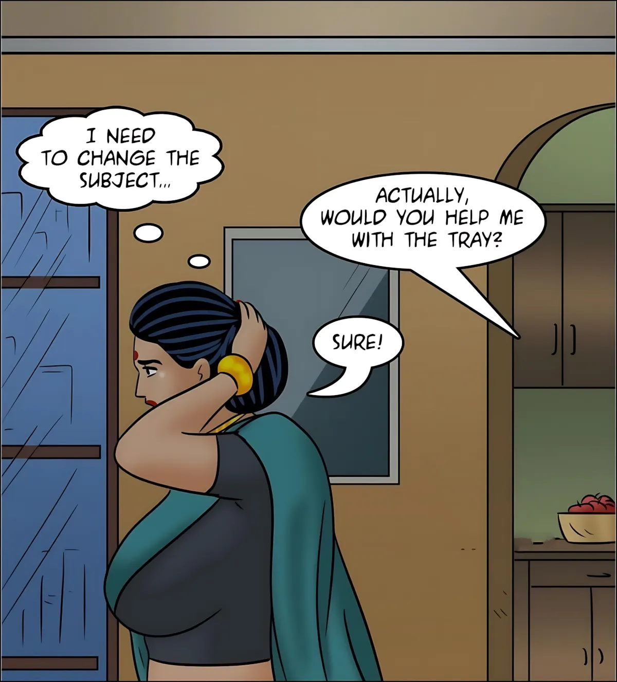 Velamma All Episodes Comics, 124 . Velamma - Episode 124 - Blind Man's Bluff, page 35 of 146