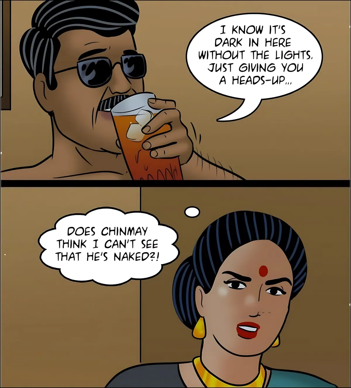 Velamma All Episodes Comics, 124 . Velamma - Episode 124 - Blind Man's Bluff, page 40 of 146