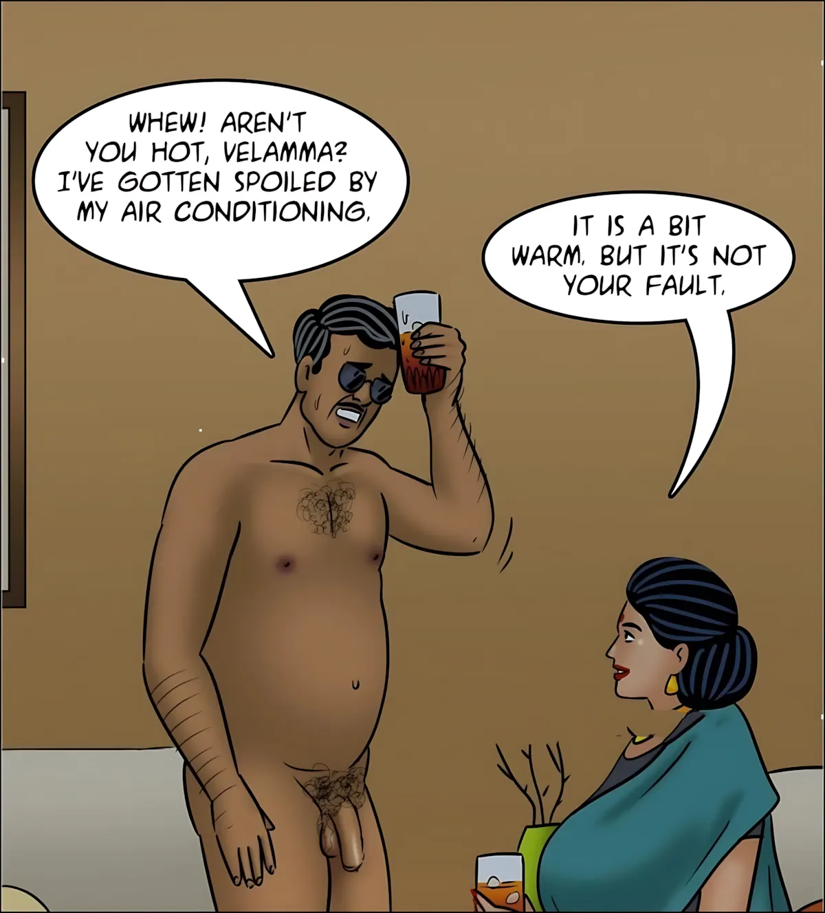 Velamma All Episodes Comics, 124 . Velamma - Episode 124 - Blind Man's Bluff, page 42 of 146