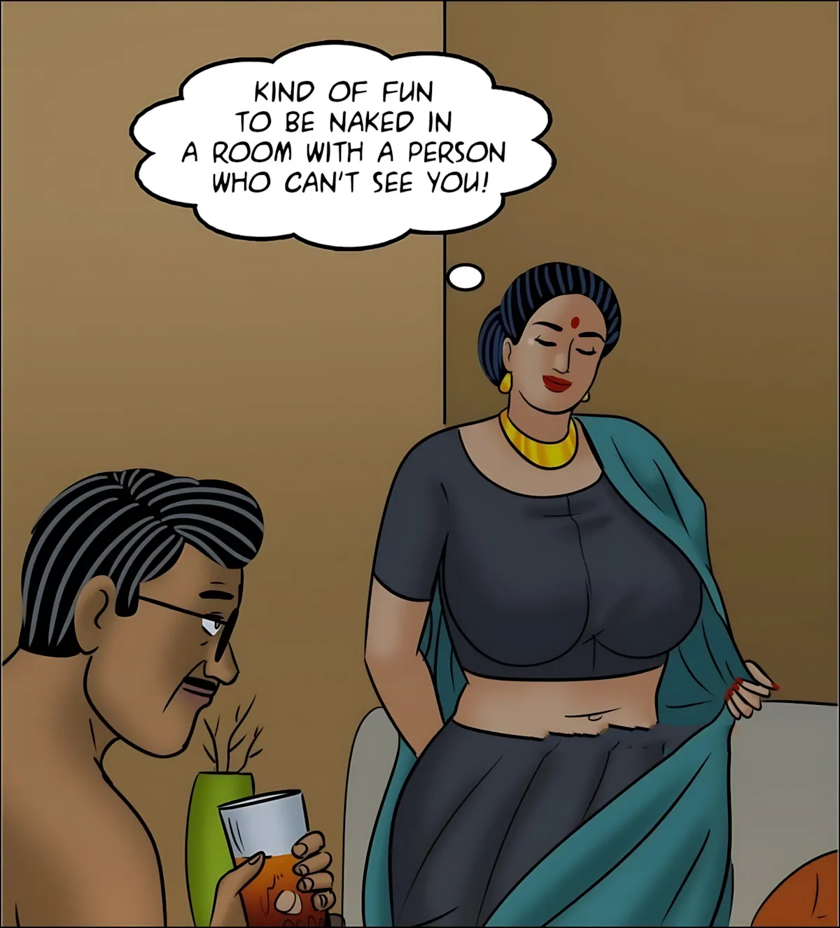 Velamma All Episodes Comics, 124 . Velamma - Episode 124 - Blind Man's Bluff, page 45 of 146