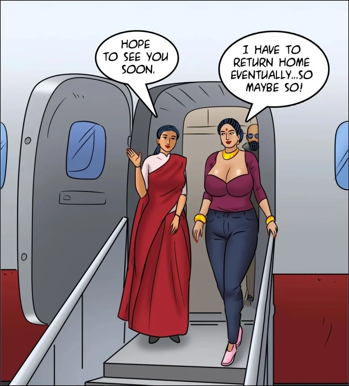 Velamma All Episodes Comics, 123 . Velamma - Episode 123 - Fear of Flying, page 141 of 142