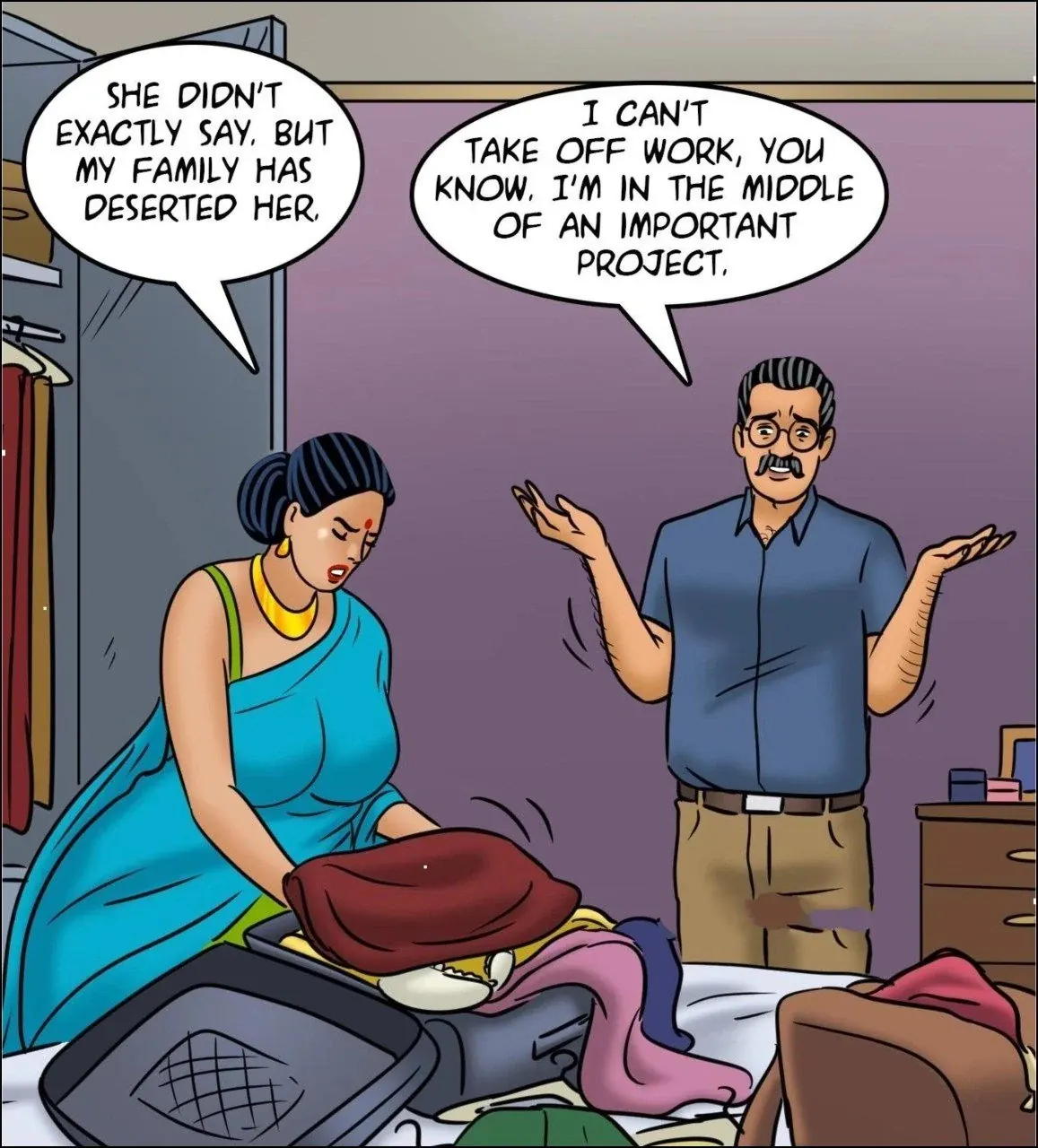 Velamma All Episodes Comics, 123 . Velamma - Episode 123 - Fear of Flying, page 28 of 142