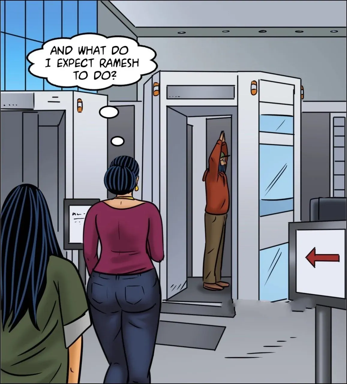 Velamma All Episodes Comics, 123 . Velamma - Episode 123 - Fear of Flying, page 33 of 142
