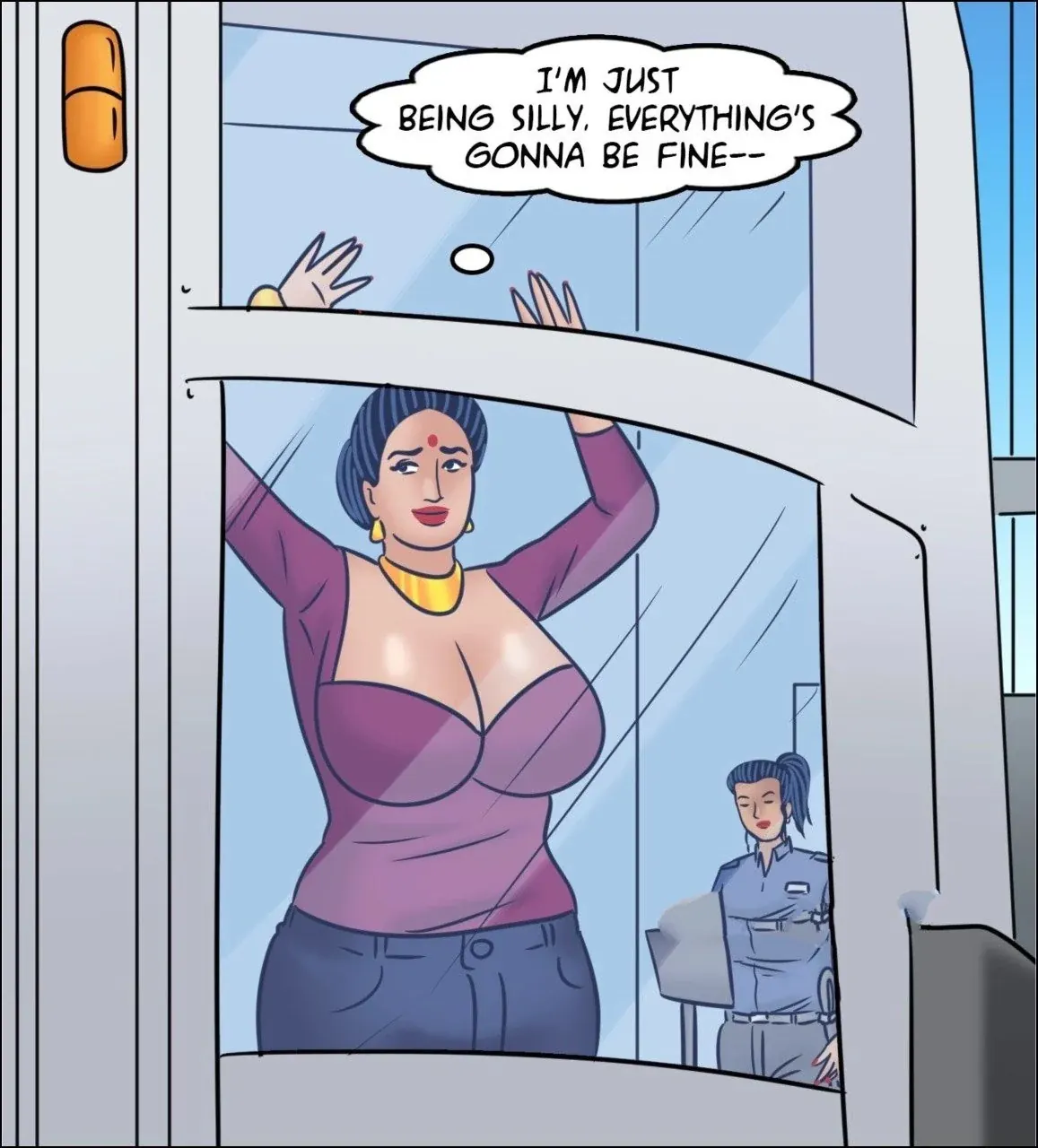 Velamma All Episodes Comics, 123 . Velamma - Episode 123 - Fear of Flying, page 35 of 142