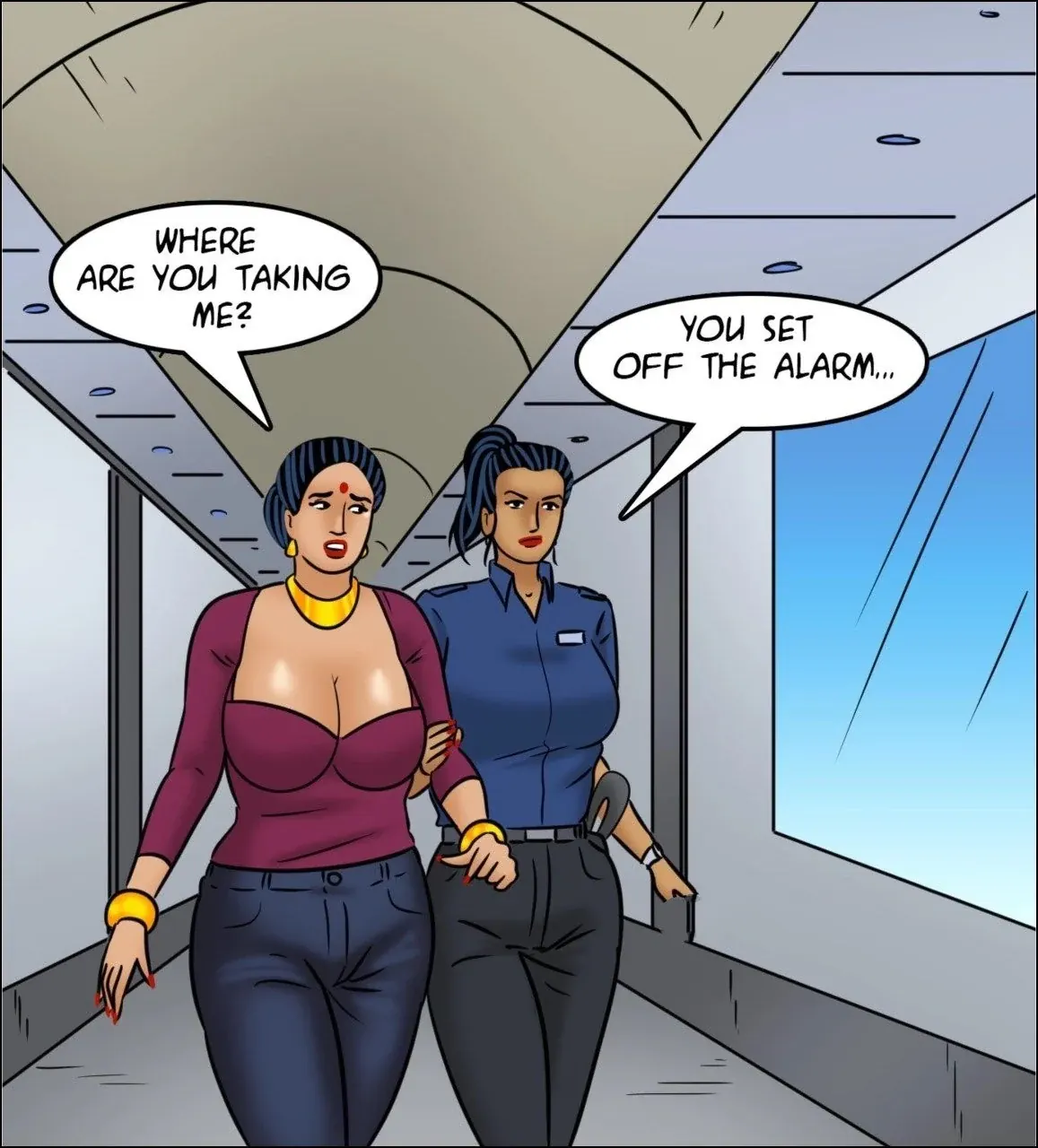 Velamma All Episodes Comics, 123 . Velamma - Episode 123 - Fear of Flying, page 37 of 142