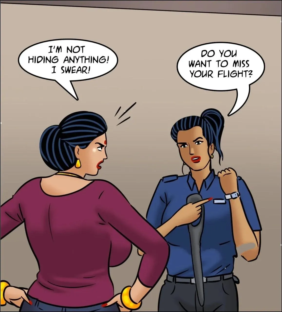 Velamma All Episodes Comics, 123 . Velamma - Episode 123 - Fear of Flying, page 42 of 142
