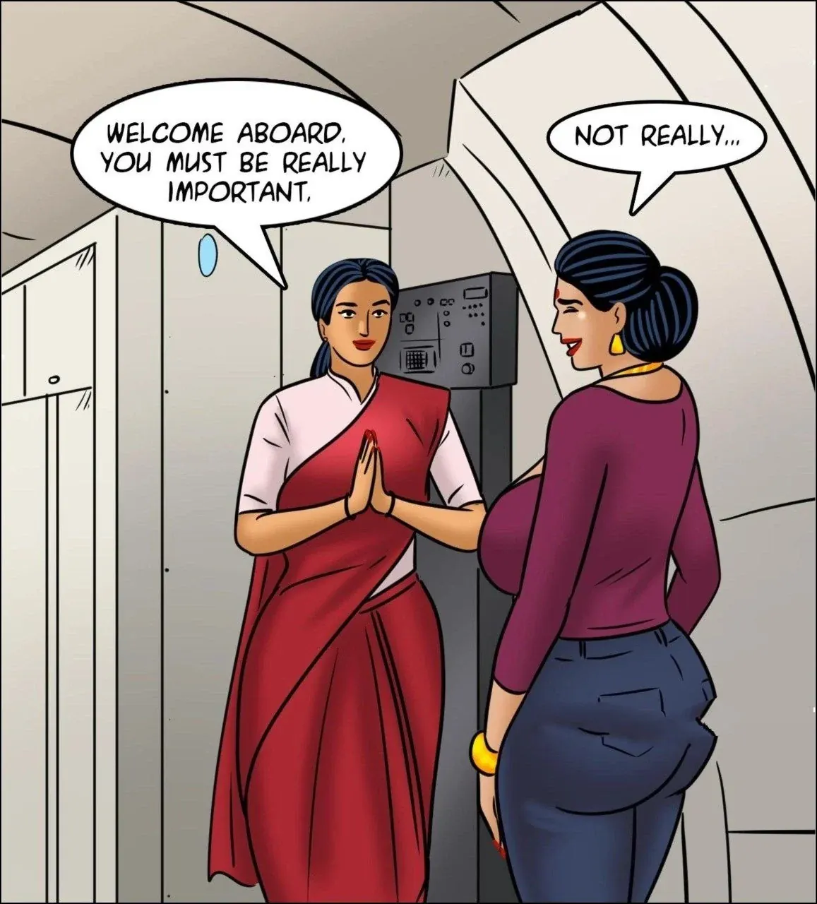 Velamma All Episodes Comics, 123 . Velamma - Episode 123 - Fear of Flying, page 72 of 142