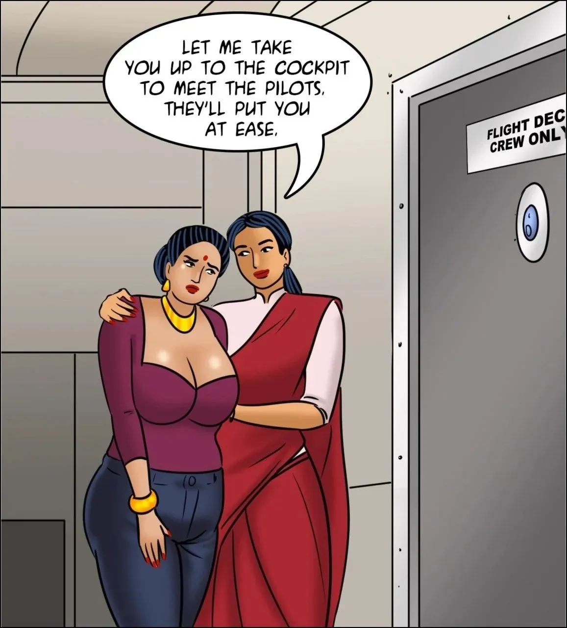 Velamma All Episodes Comics, 123 . Velamma - Episode 123 - Fear of Flying, page 79 of 142