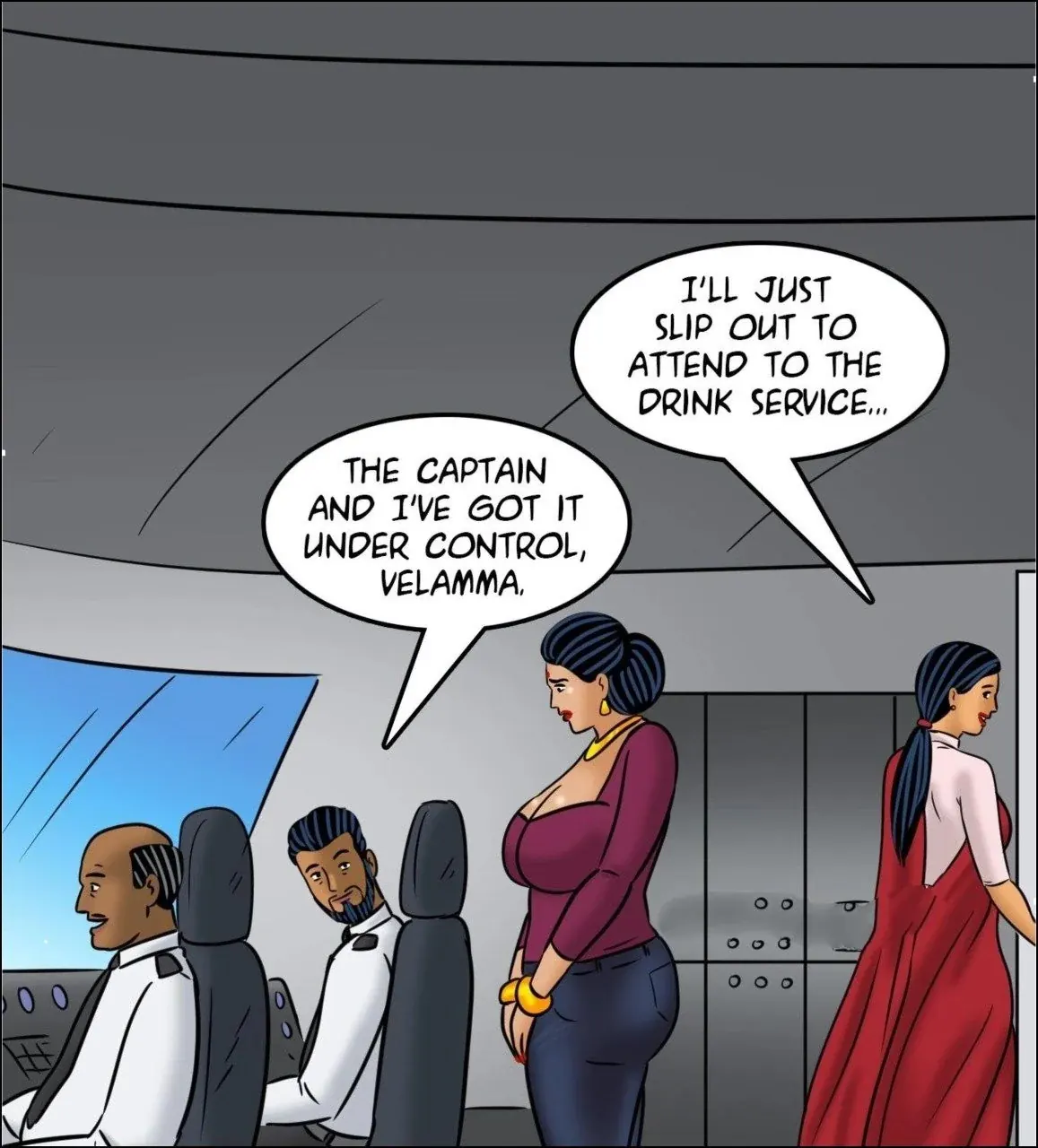 Velamma All Episodes Comics, 123 . Velamma - Episode 123 - Fear of Flying, page 82 of 142