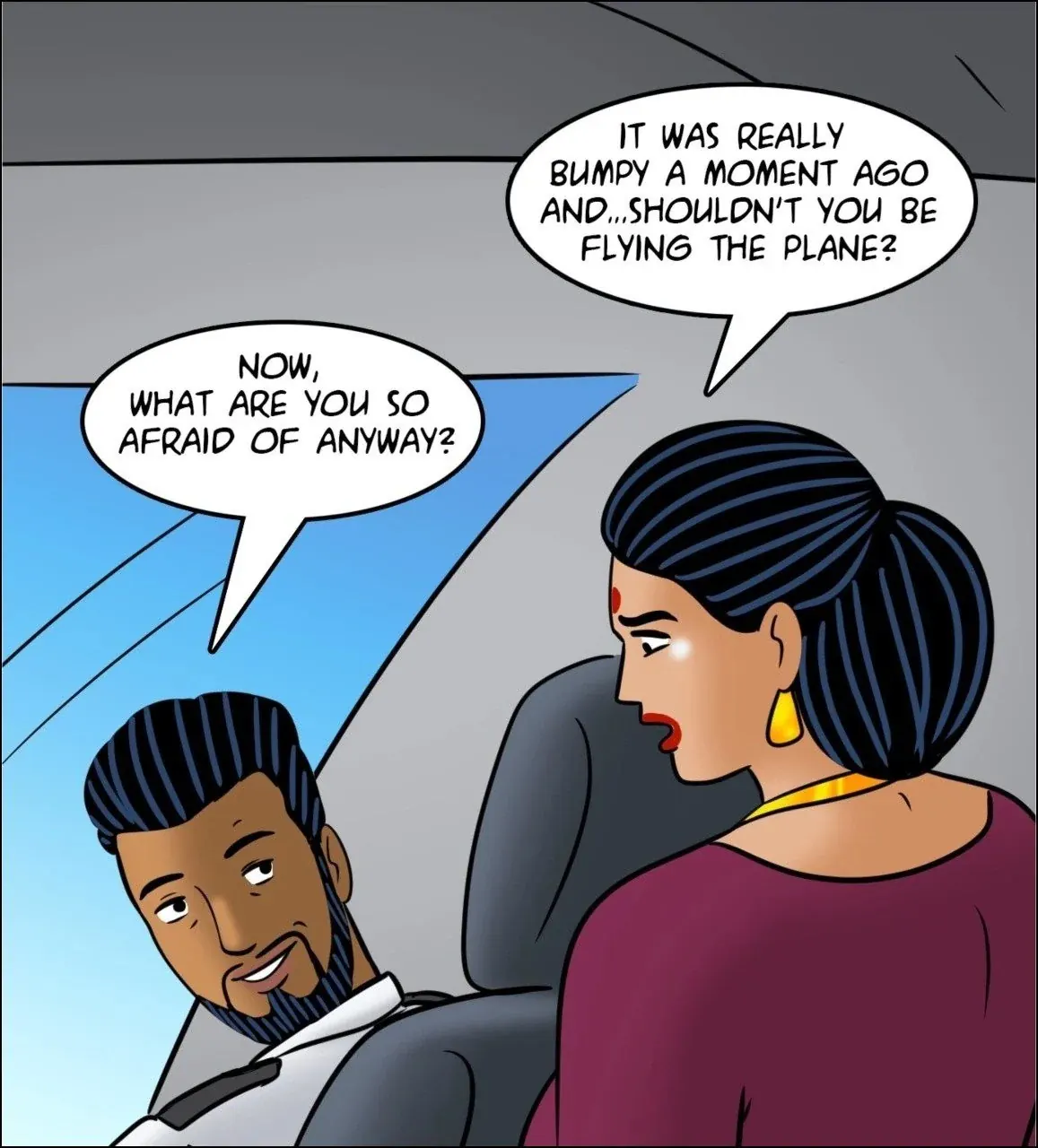 Velamma All Episodes Comics, 123 . Velamma - Episode 123 - Fear of Flying, page 83 of 142