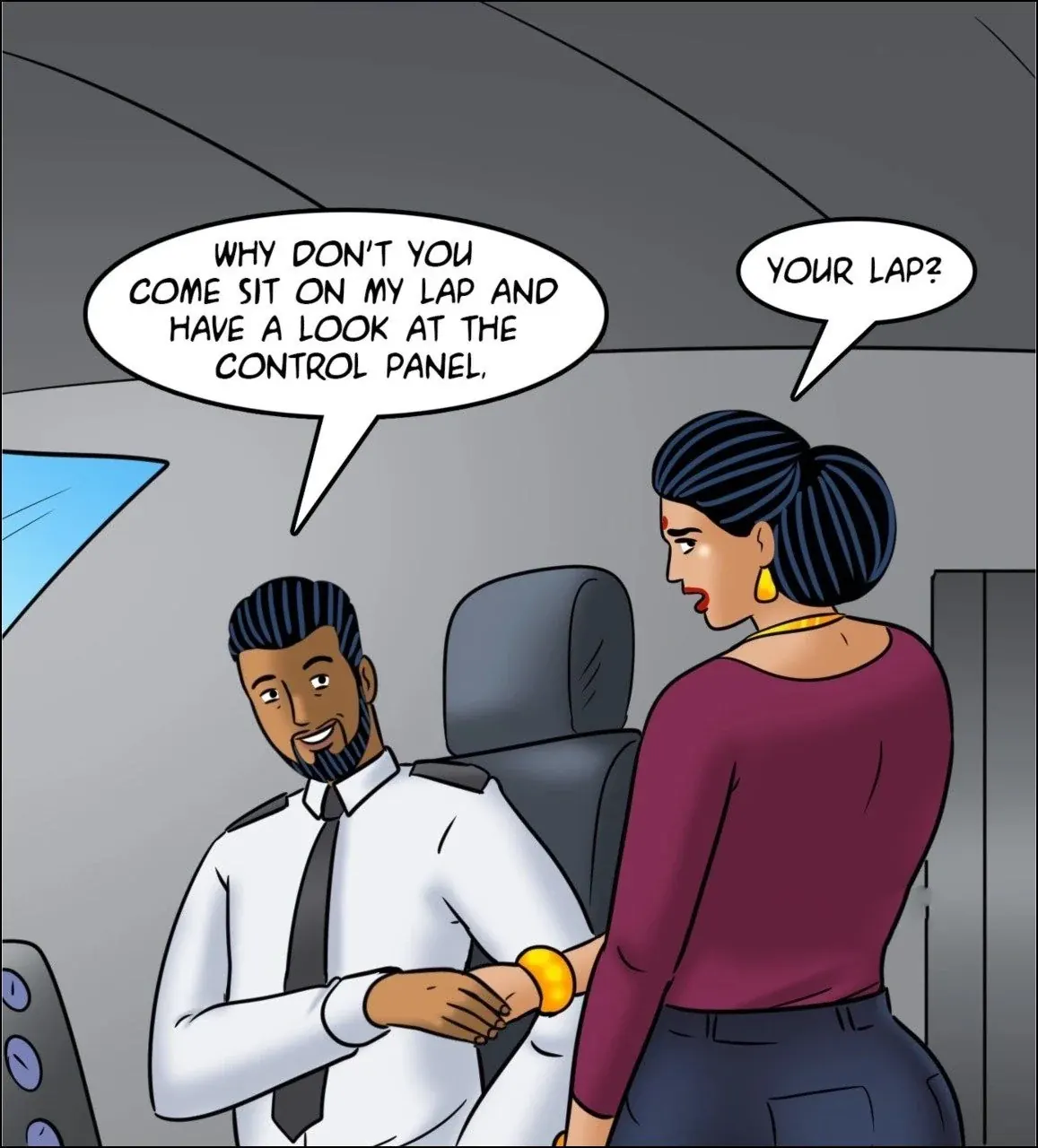 Velamma All Episodes Comics, 123 . Velamma - Episode 123 - Fear of Flying, page 85 of 142