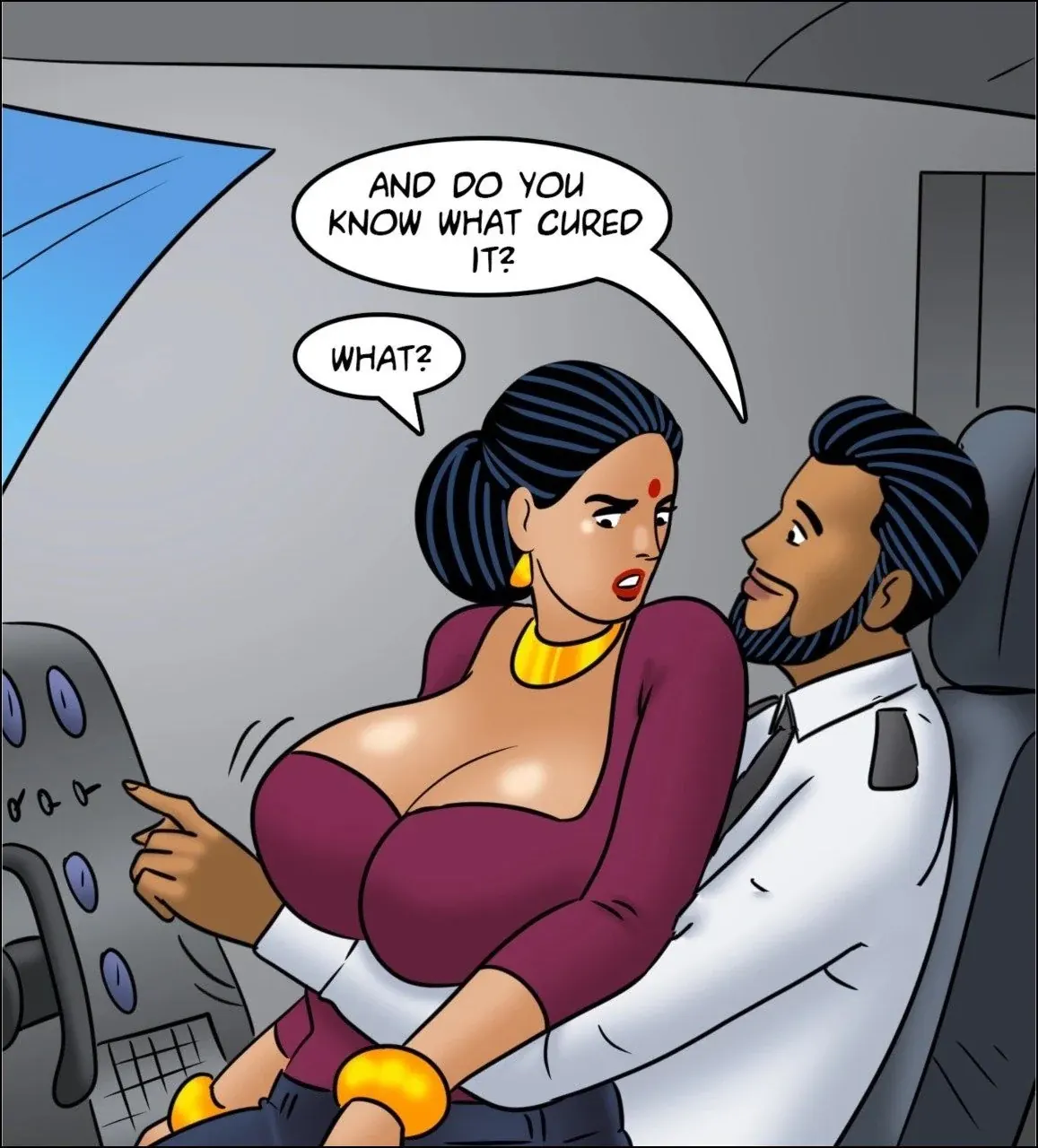 Velamma All Episodes Comics, 123 . Velamma - Episode 123 - Fear of Flying, page 89 of 142