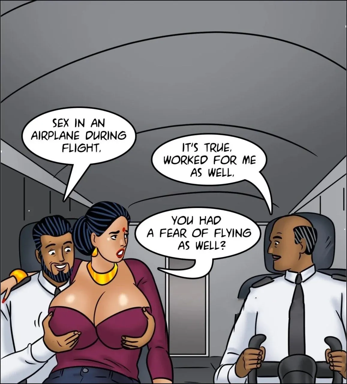 Velamma All Episodes Comics, 123 . Velamma - Episode 123 - Fear of Flying, page 90 of 142