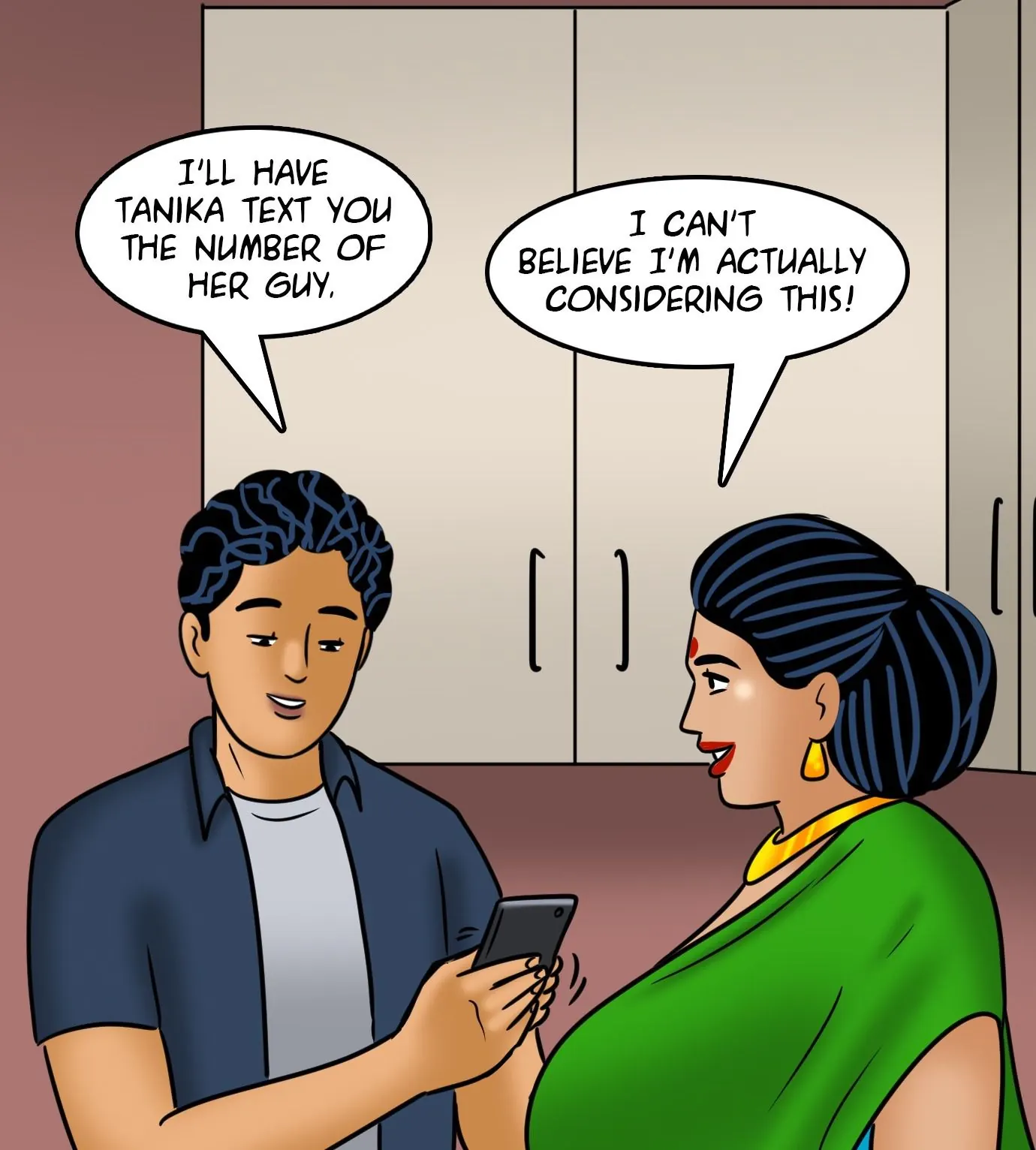 Velamma All Episodes Comics, 122 . Velamma - Episode 122 - Velamma Gets A Tattoo, page 43 of 143