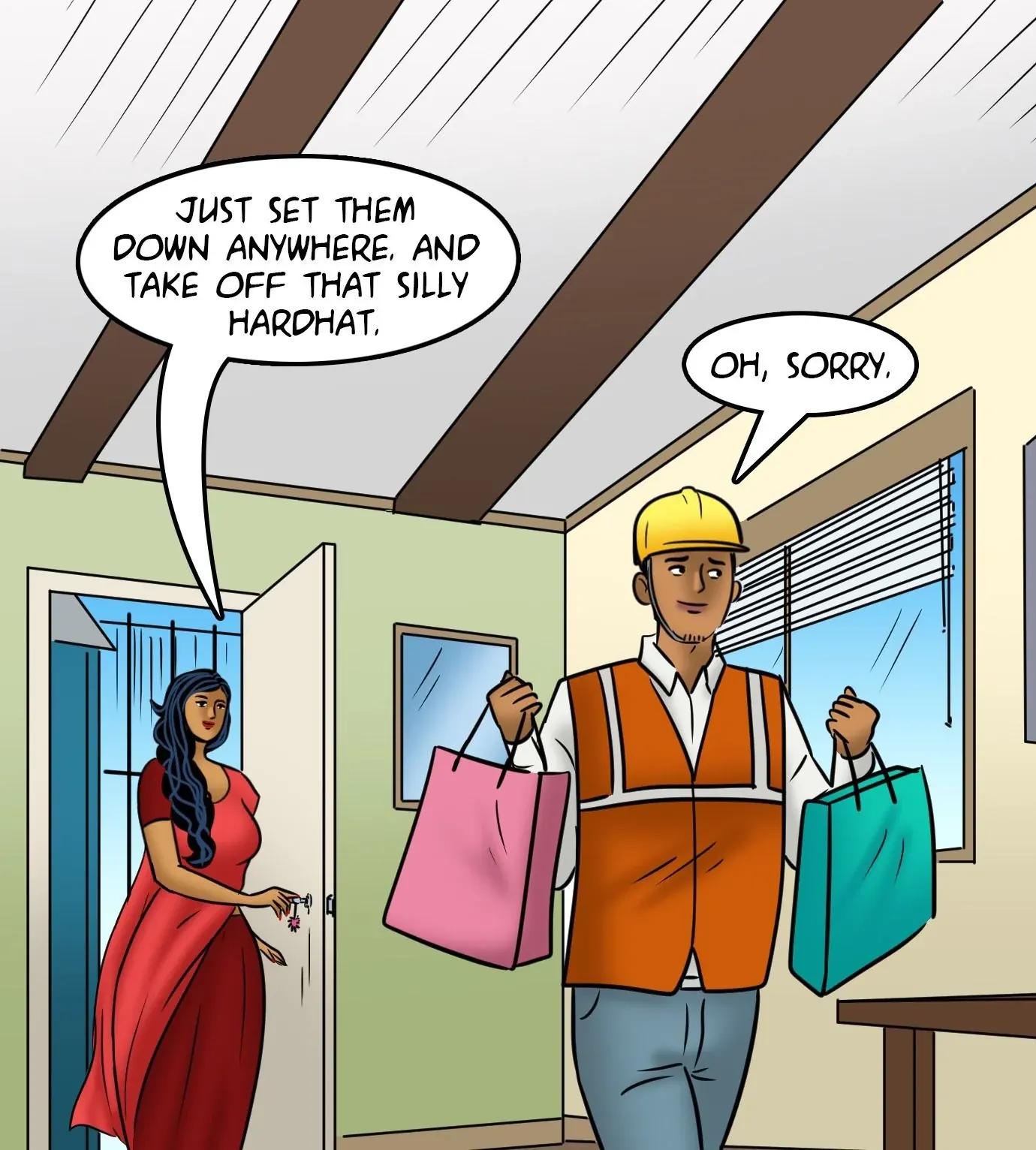Velamma All Episodes Comics, 121 . Velamma - Episode 121 - Meow!, page 15 of 143