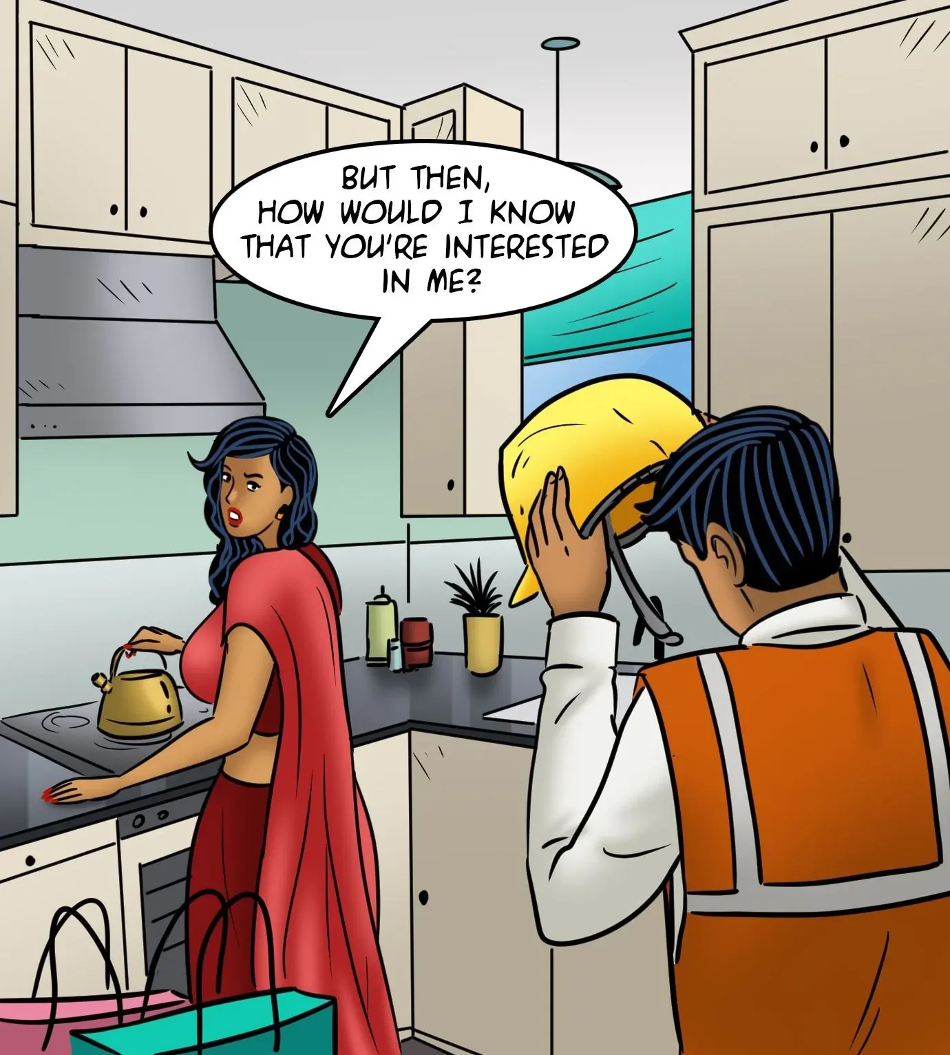 Velamma All Episodes Comics, 121 . Velamma - Episode 121 - Meow!, page 17 of 143