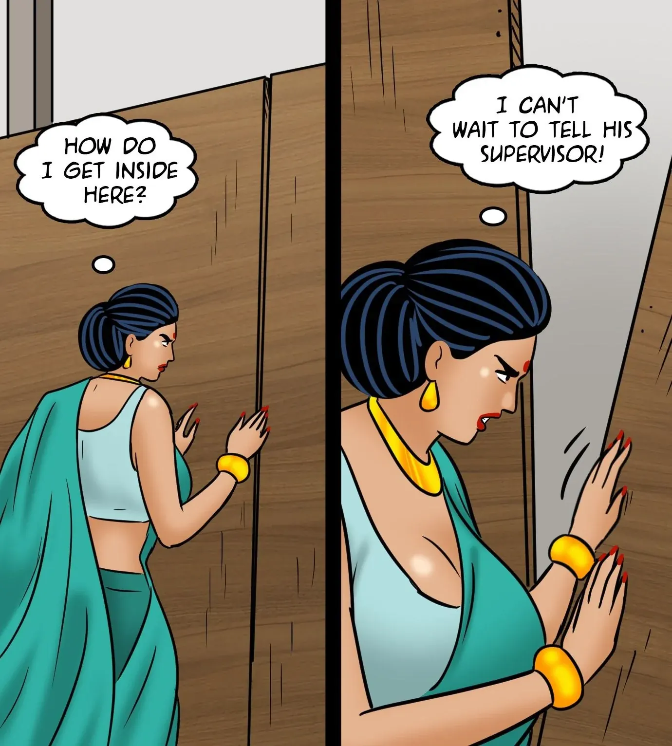 Velamma All Episodes Comics, 121 . Velamma - Episode 121 - Meow!, page 43 of 143