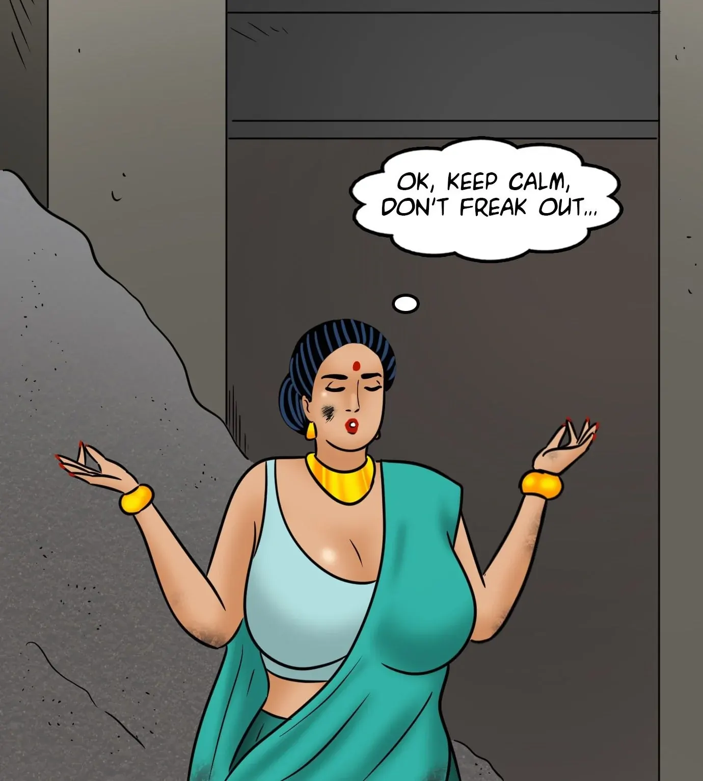 Velamma All Episodes Comics, 121 . Velamma - Episode 121 - Meow!, page 51 of 143