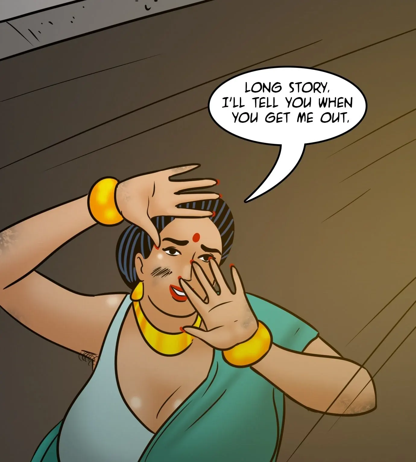 Velamma All Episodes Comics, 121 . Velamma - Episode 121 - Meow!, page 54 of 143