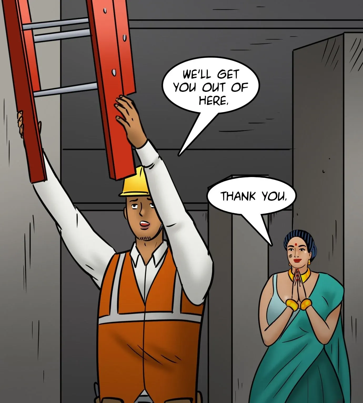 Velamma All Episodes Comics, 121 . Velamma - Episode 121 - Meow!, page 60 of 143