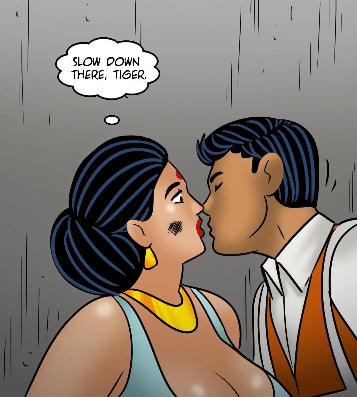 Velamma All Episodes Comics, 121 . Velamma - Episode 121 - Meow!, page 92 of 143