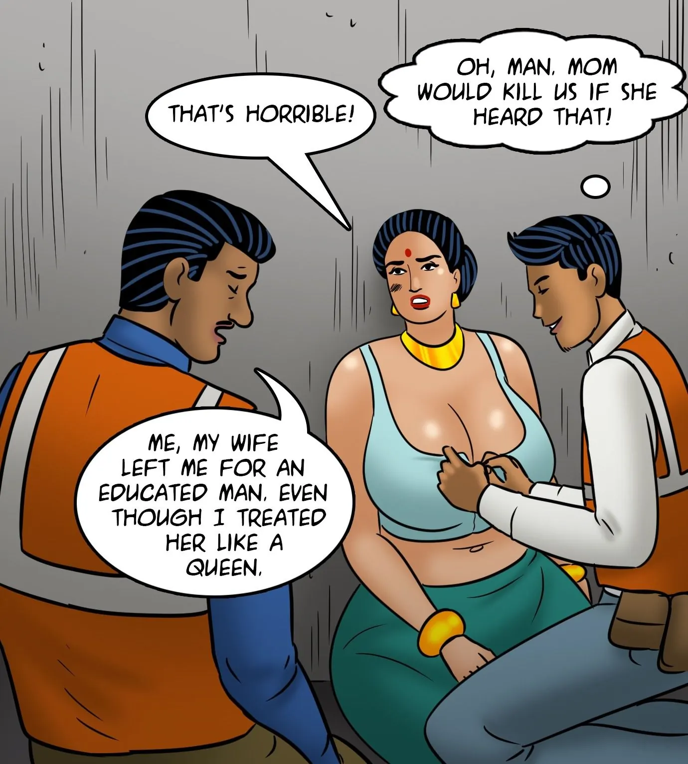 Velamma All Episodes Comics, 121 . Velamma - Episode 121 - Meow!, page 94 of 143