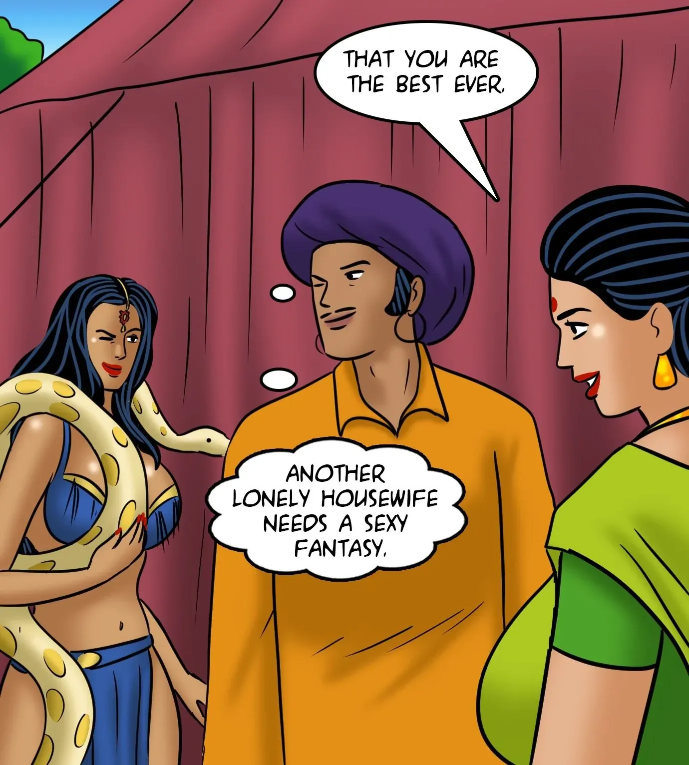 Velamma All Episodes Comics, 120 . Velamma - Episode 120 - Snake Charmer, page 49 of 143