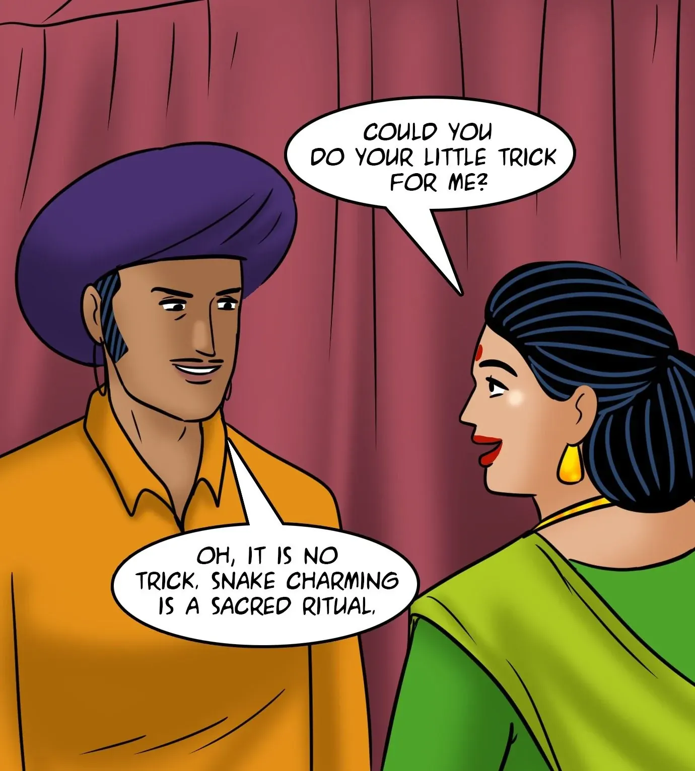 Velamma All Episodes Comics, 120 . Velamma - Episode 120 - Snake Charmer, page 50 of 143