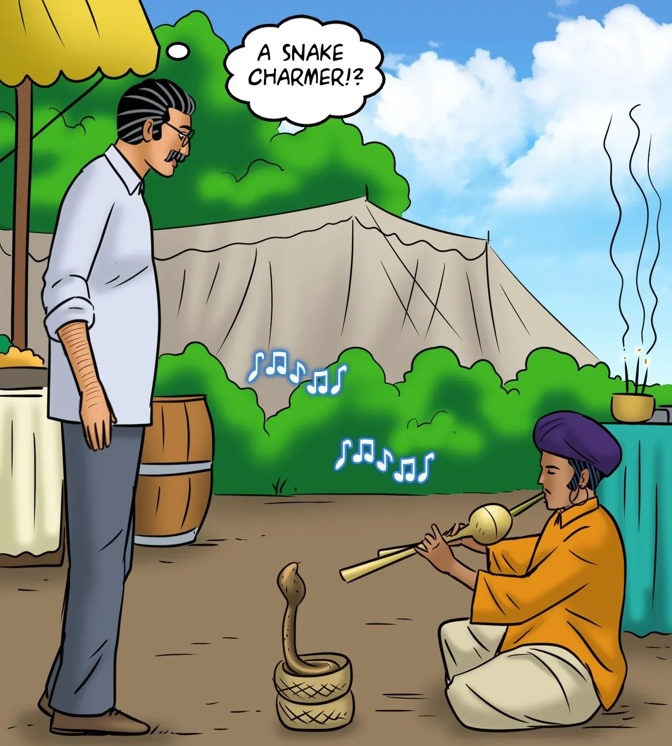Velamma All Episodes Comics, 120 . Velamma - Episode 120 - Snake Charmer, page 6 of 143