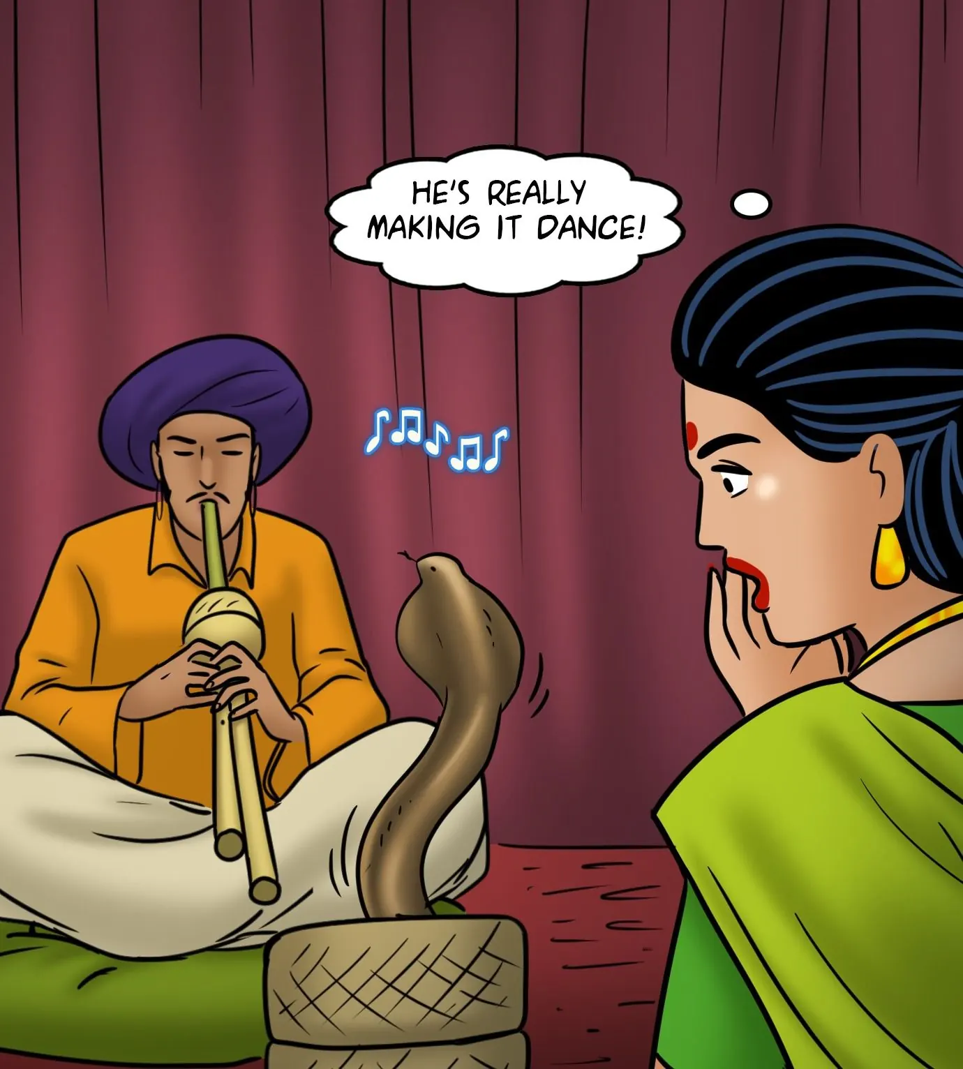 Velamma All Episodes Comics, 120 . Velamma - Episode 120 - Snake Charmer, page 59 of 143