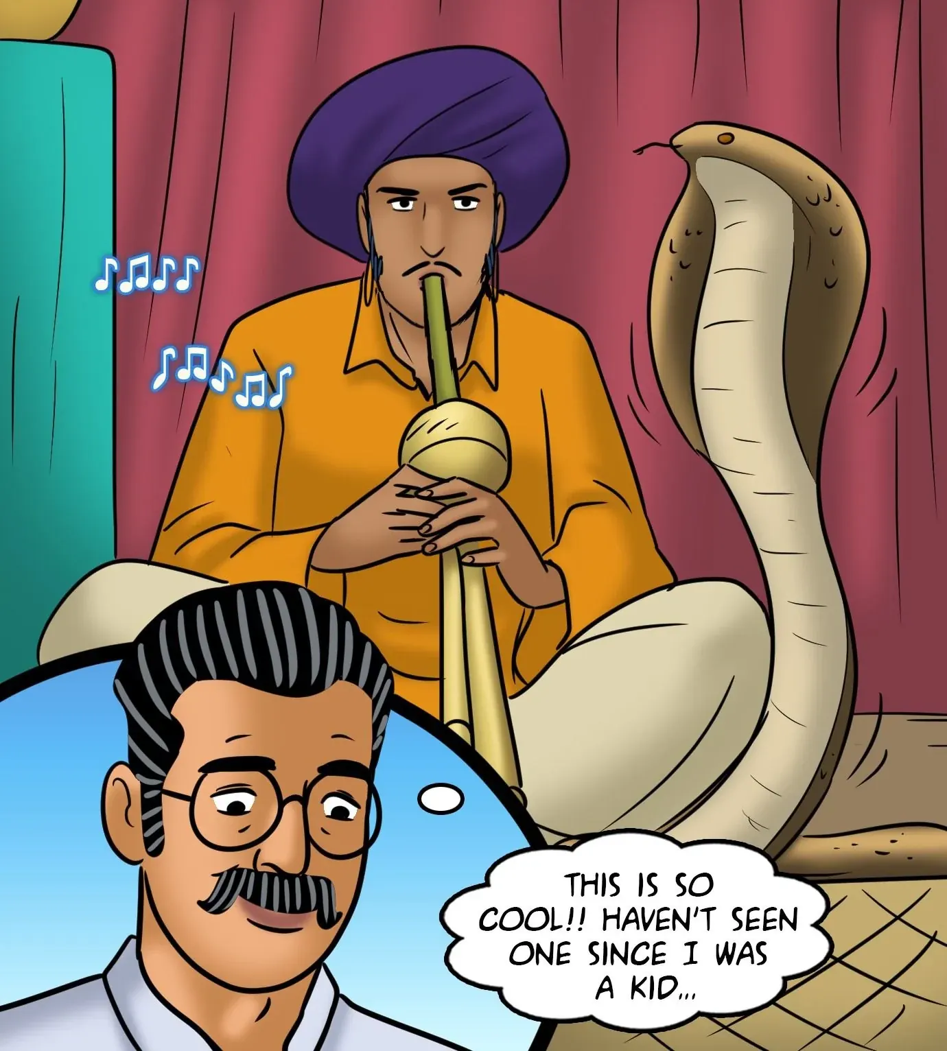 Velamma All Episodes Comics, 120 . Velamma - Episode 120 - Snake Charmer, page 7 of 143
