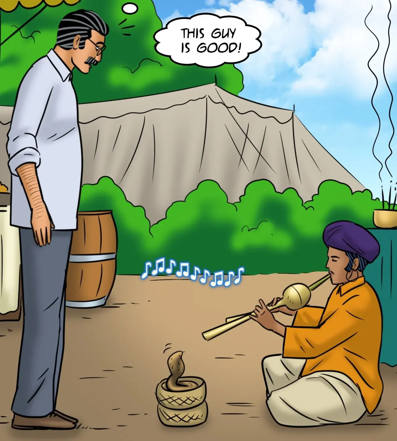 Velamma All Episodes Comics, 120 . Velamma - Episode 120 - Snake Charmer, page 8 of 143