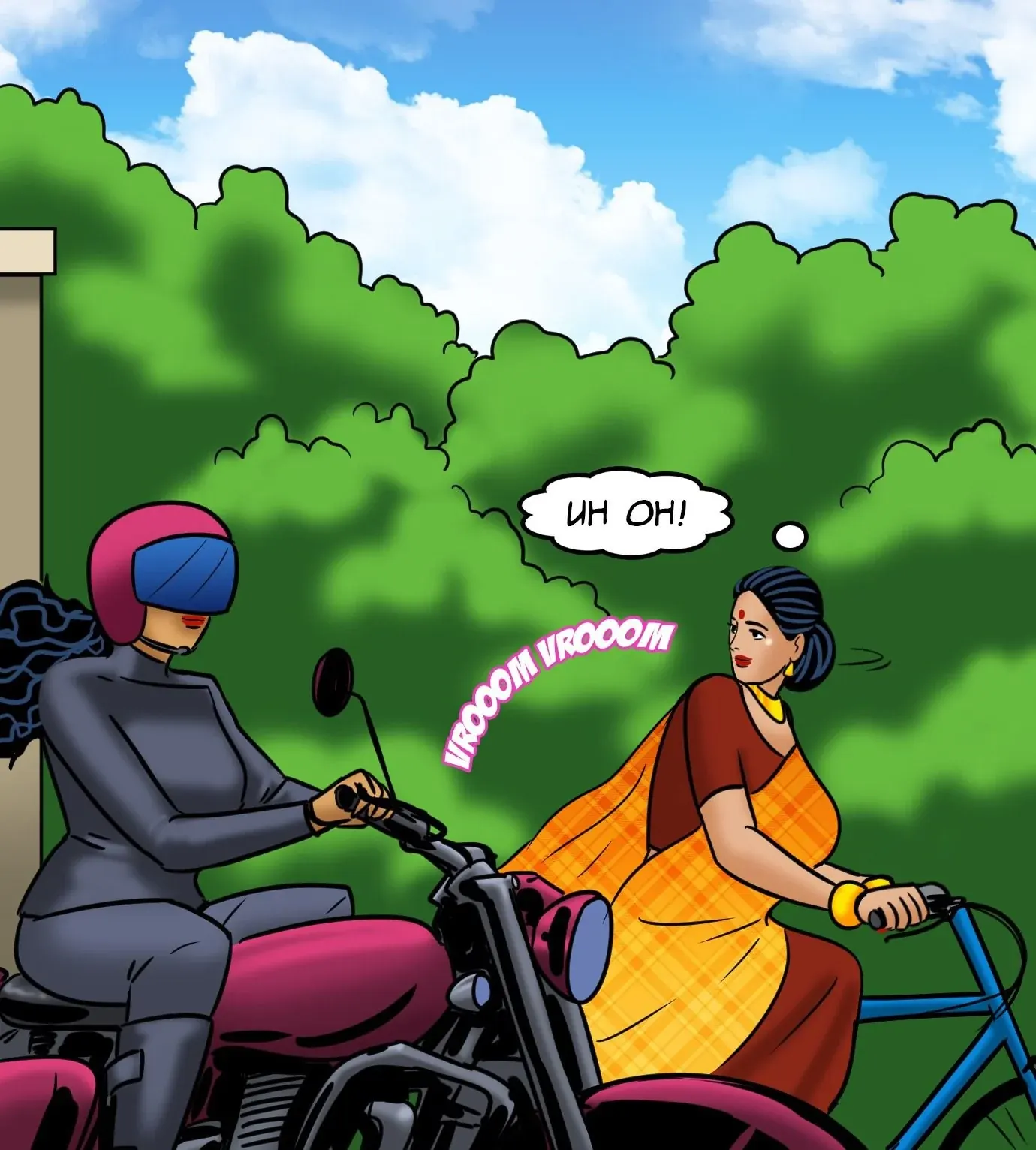 Velamma All Episodes Comics, 119 . Velamma - Episode 119 - Biker Babe, page 13 of 143