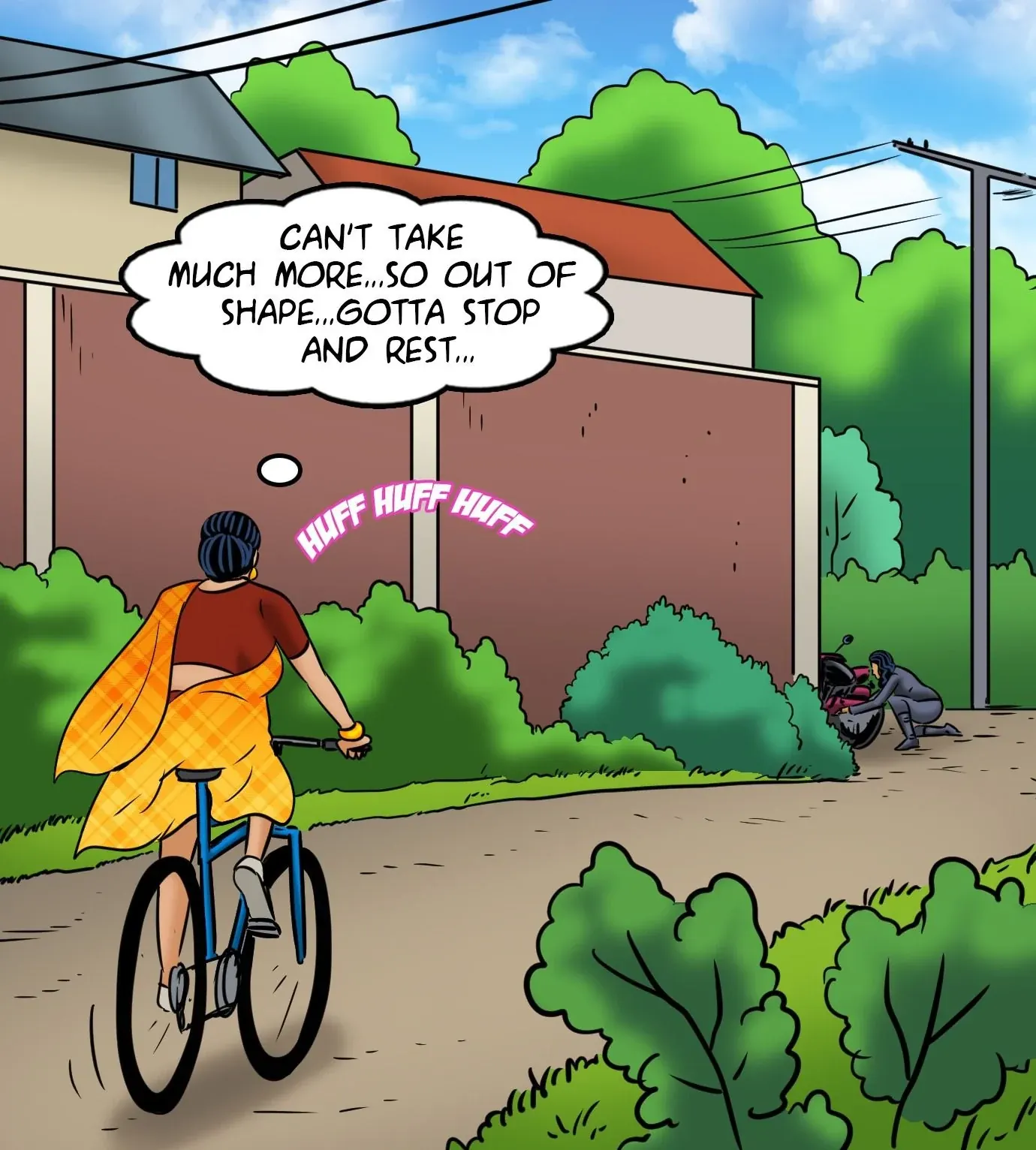Velamma All Episodes Comics, 119 . Velamma - Episode 119 - Biker Babe, page 16 of 143