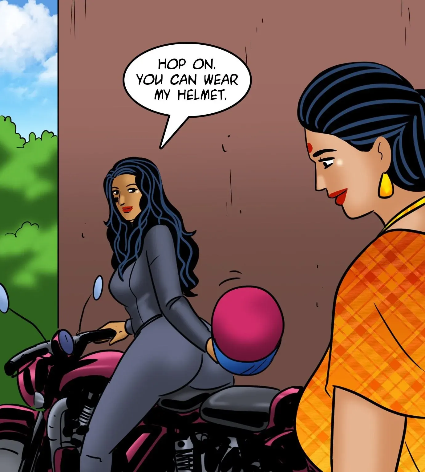 Velamma All Episodes Comics, 119 . Velamma - Episode 119 - Biker Babe, page 21 of 143