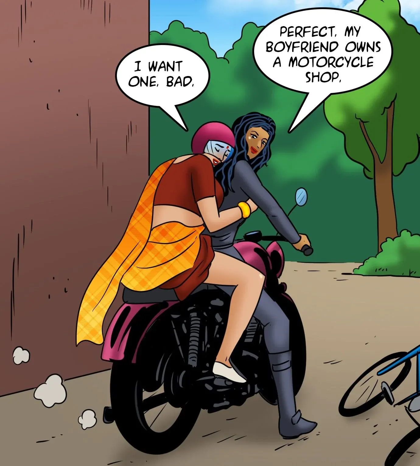 Velamma All Episodes Comics, 119 . Velamma - Episode 119 - Biker Babe, page 36 of 143