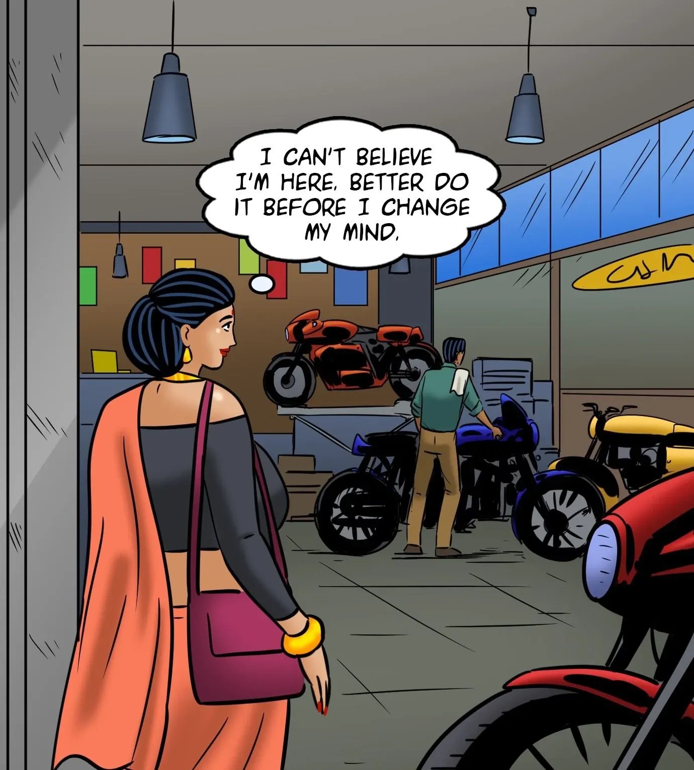 Velamma All Episodes Comics, 119 . Velamma - Episode 119 - Biker Babe, page 37 of 143
