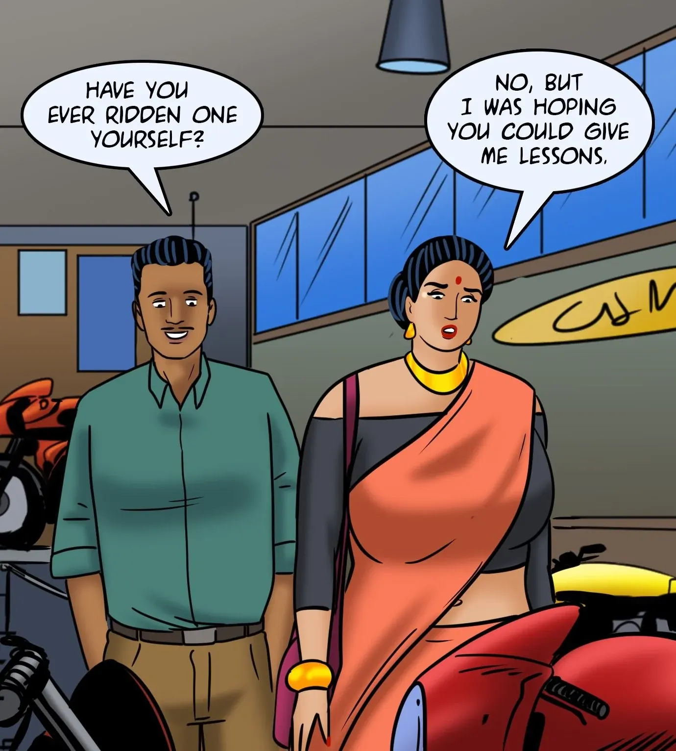 Velamma All Episodes Comics, 119 . Velamma - Episode 119 - Biker Babe, page 41 of 143
