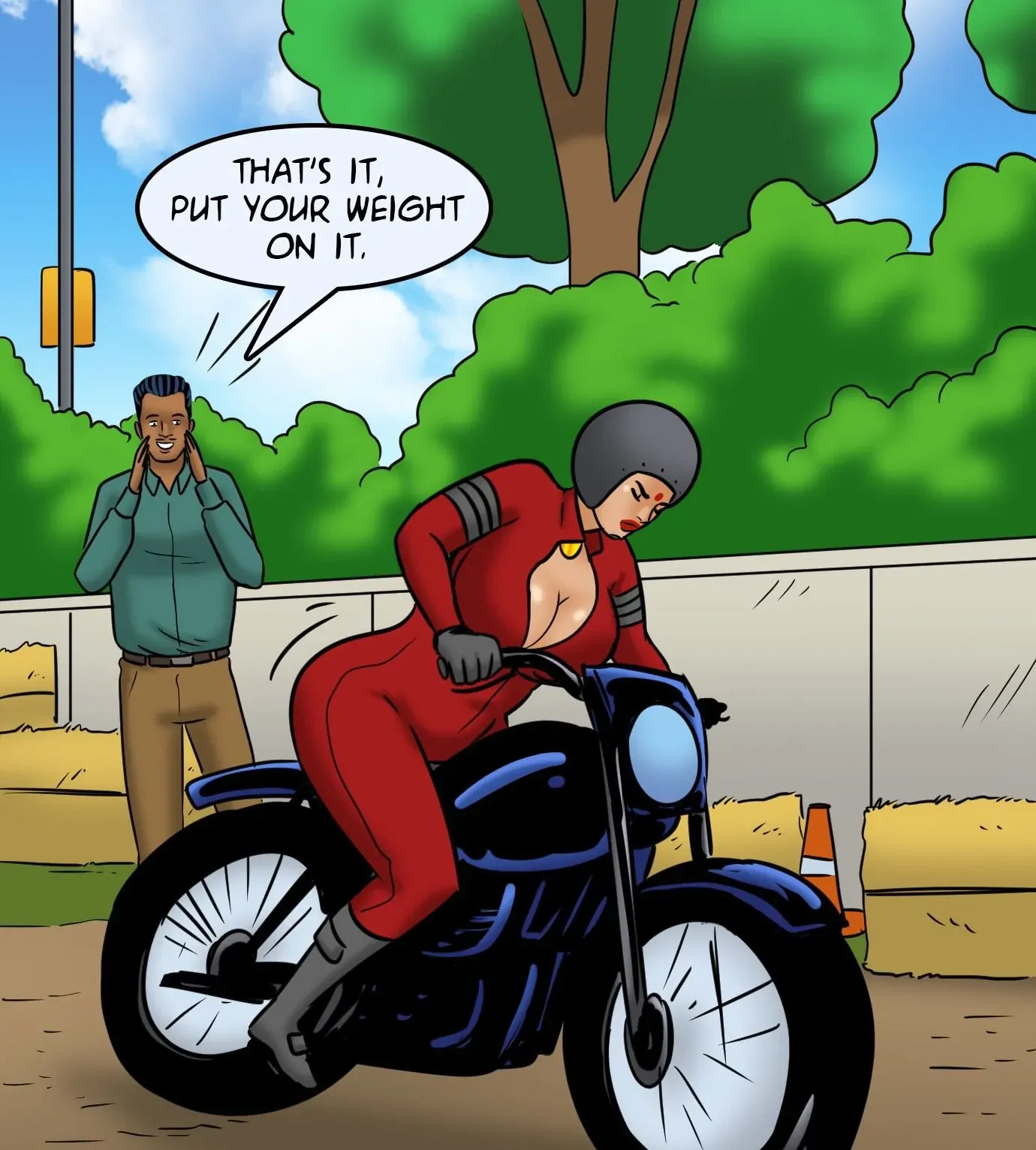 Velamma All Episodes Comics, 119 . Velamma - Episode 119 - Biker Babe, page 49 of 143