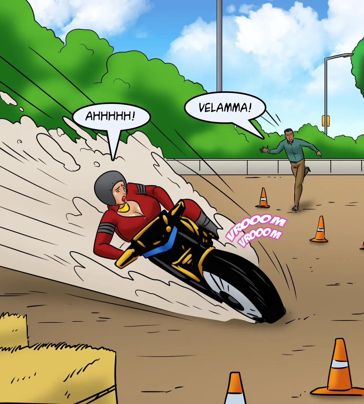 Velamma All Episodes Comics, 119 . Velamma - Episode 119 - Biker Babe, page 69 of 143