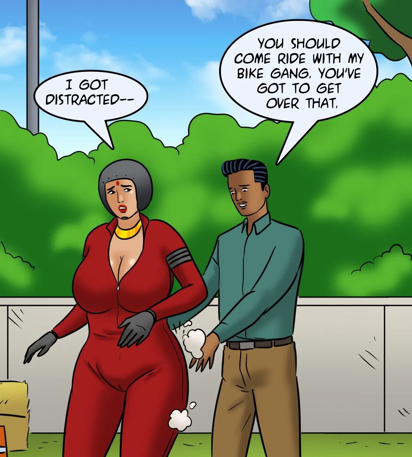 Velamma All Episodes Comics, 119 . Velamma - Episode 119 - Biker Babe, page 71 of 143