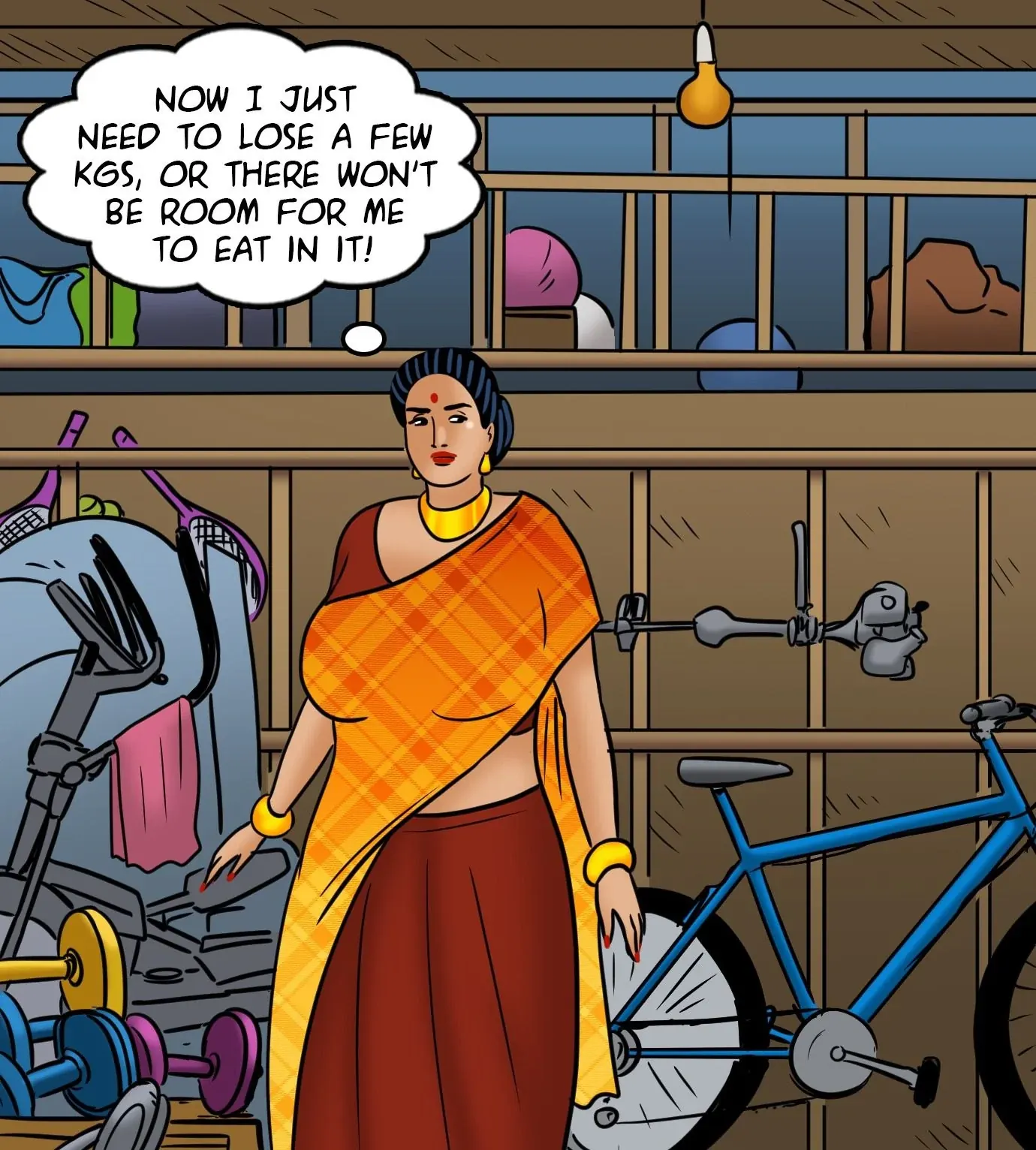 Velamma All Episodes Comics, 119 . Velamma - Episode 119 - Biker Babe, page 9 of 143