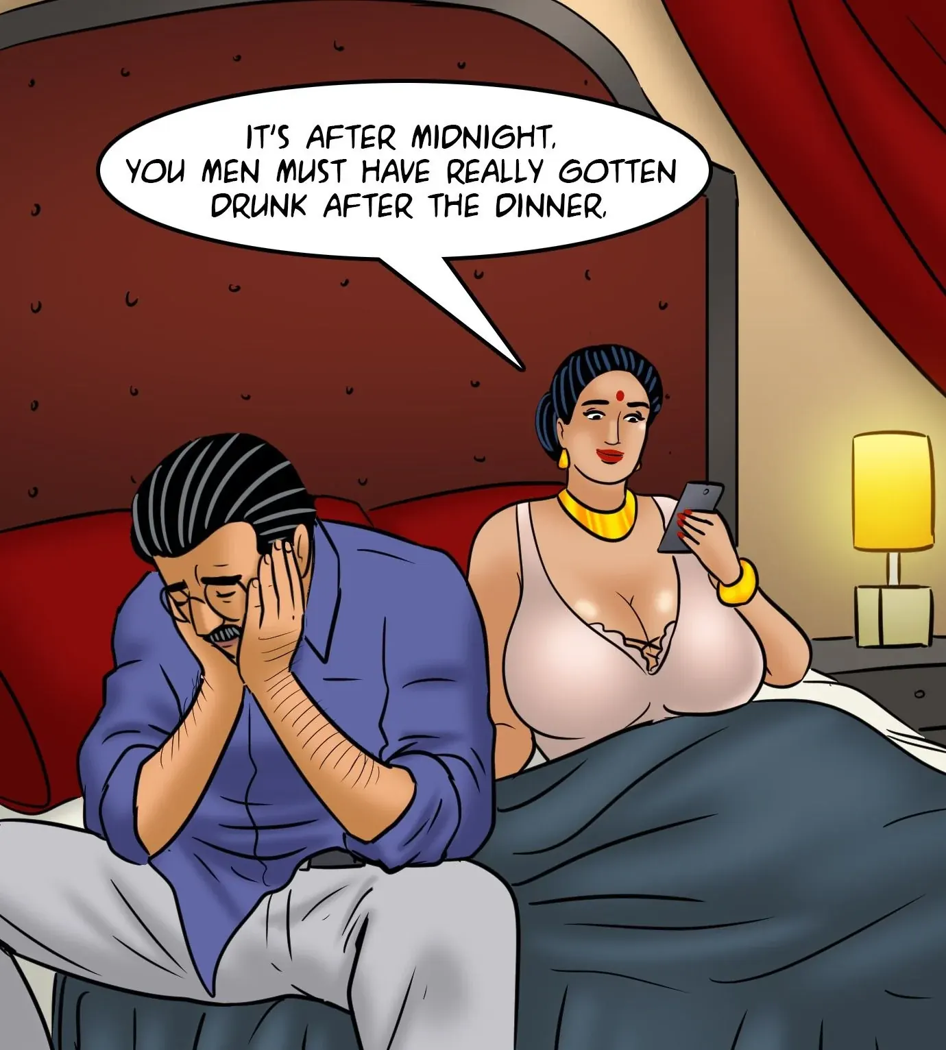 Velamma All Episodes Comics, 118 . Velamma - Episode 118 - Suhaag Raat, page 48 of 143